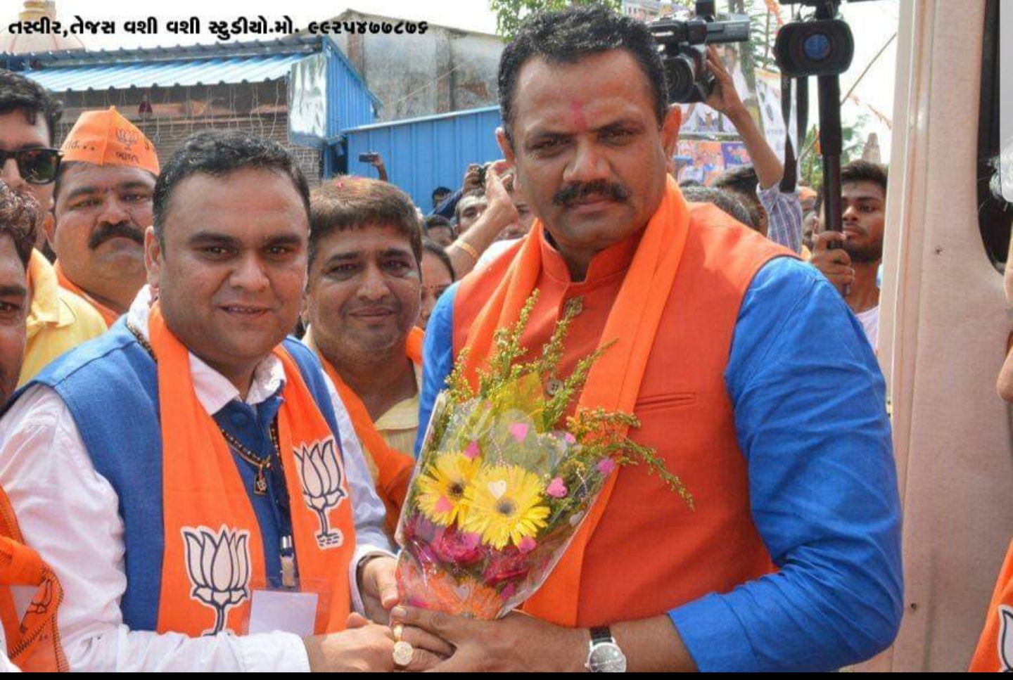 તા.૧૭-૧૦-૨૦૨૫ ના રોજ શ્રી જીતુભાઈ વાઘાણી સાહેબને ગુજરાત સરકારના કેબિનેટ મંત્રી તરીકેના શપથ લેવા બદલ ખૂબ ખૂબ અભિનંદન અને શુભકામનાઓ.